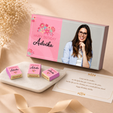 Personalised Chocolate Birthday Gift with Photo (with Wrapped Chocolates)