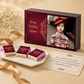Vintage Design Chocolate Gift Box for Birthday (with Wrapped Chocolates)