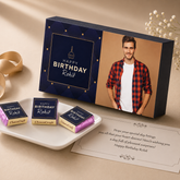 Elegant Personalized Birthday Gift Box (with Wrapped Chocolates)