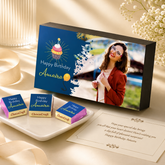 Splash of Colour Personalized Birthday Gift Box (with Wrapped Chocolates)