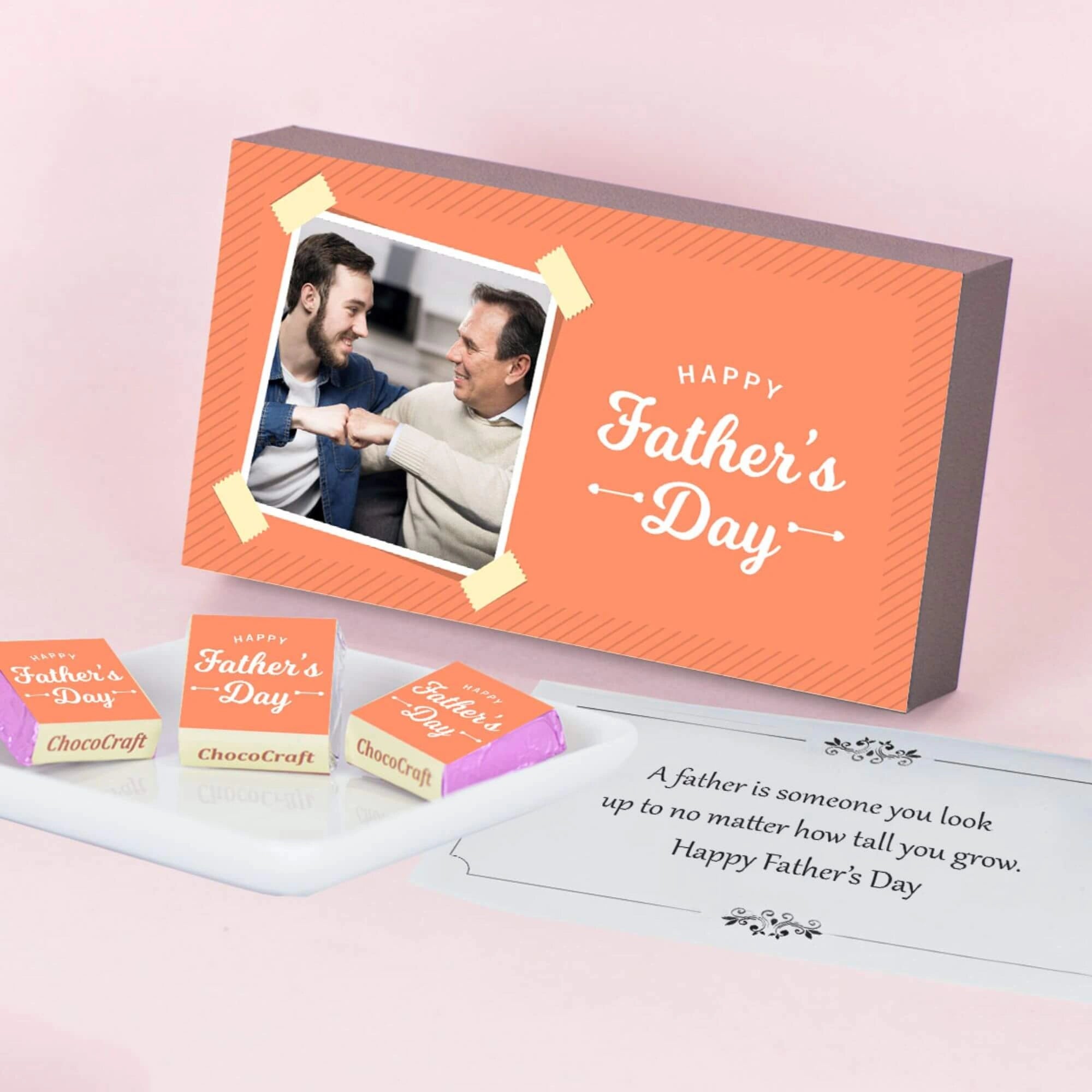 Customised Chocolate for Father's Day
