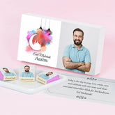 Personalized Eid Gift Box with Wrapped Chocolates
