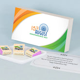 Gift for Indian Independence Day 15 August (with Wrapped Chocolates)