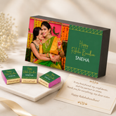 Precious Memories - Rakhi Gift for Sister with Wrapped Chocolates
