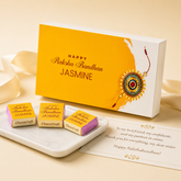 Thread of Love - Rakhi Gift for Sister with Wrapped Chocolates