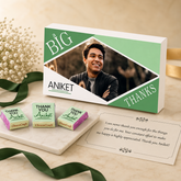 A Big Thanks Personalized Gift Box You Gift with Wrapped Chocolates