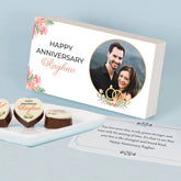 Anniversary presents for her with anniversary gifts for girlfriend photo chocolates