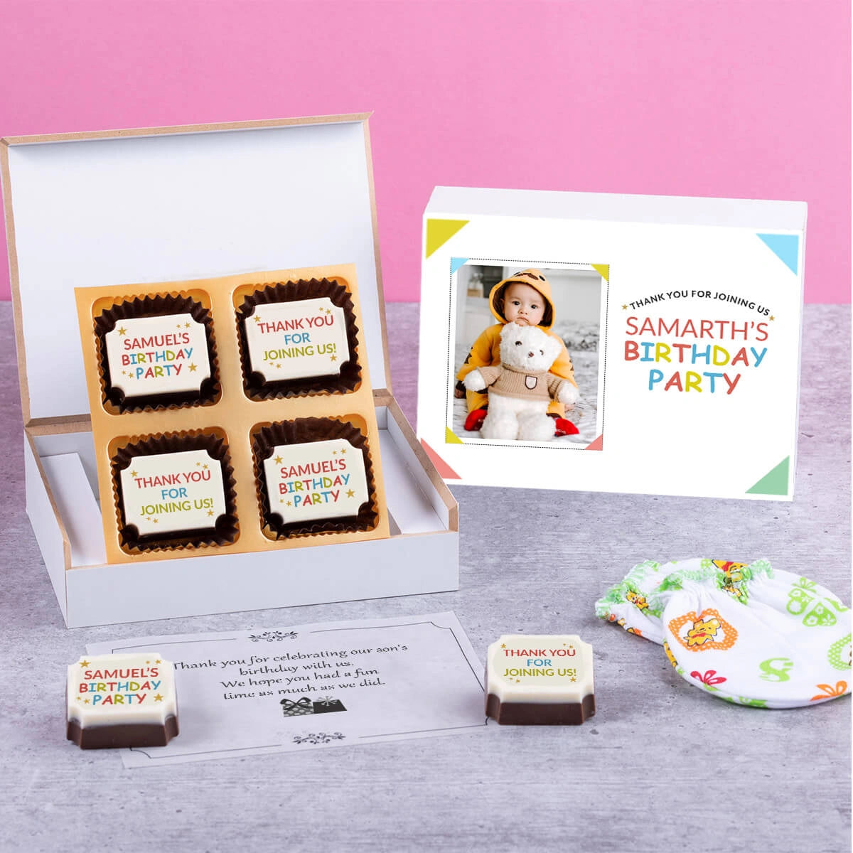 Birthday Return Gift Card Sample – Chocolate – CHOCOCRAFT