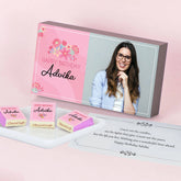 Personalised Chocolate Birthday Gift with Photo (with Wrapped Chocolates)