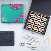 9-piece chocolate box – Diwali gift for employees under ₹1000