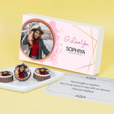 Romantic gifts for girlfriend with love gifts for girlfriend photo chocolates