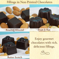 Wooden chocolate gift box for marriage anniversary return gifting