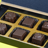 Birthday Invitations - 6 Chocolate Box - Assorted Chocolates (Sample)