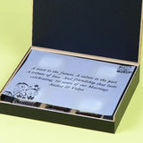 Anniversary Invitations - 9 Chocolate Box - Alternate Printed Chocolates (Sample)