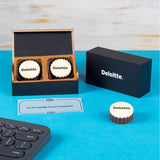 Corporate Gifts - 2 Chocolate Box - Printed Chocolates (Minimum 10 Boxes)