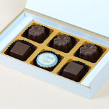 Anniversary Return Gifts - 6 Chocolate Box - Single Printed Chocolates (Minimum 10 Boxes)