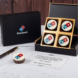 Corporate Gifts - 4 Chocolate Box - All Printed Chocolates (Sample)
