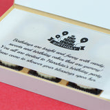 Birthday Invitations - 6 Chocolate Box - All Printed Chocolates (Sample)