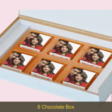 Beautiful Marriage Anniversary Gift Personalised with Photo (with Warpped Chocolates)