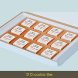 Elegant Chocolate Gift Box for Birthday (with Wrapped Chocolates)