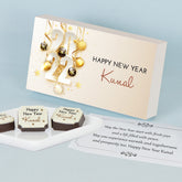 Personalised New Year Gift with Printed Chocolates