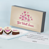 Cute Get Well Soon Gift Box (with Printed Chocolates)