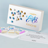 Easter Gift Box with Personalised Wrapped Chocolates