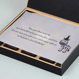 1st Birthday Invitations - 9 Chocolate Box - Single Printed Chocolates (Minimum 10 Boxes)
