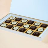 Birthday Return Gifts - 18 Chocolate Box - Alternate Printed Chocolates (Minimum 10 Boxes)
