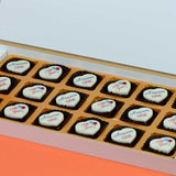 1st Birthday Invitations - 18 Chocolate Box - All Printed Chocolates (Sample)