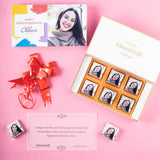Promise of Love - Rakhi Gift for Sister with Wrapped Chocolates