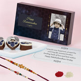 Innocent Love - Gift with Printed Chocolates (Rakhi Pack Optional)