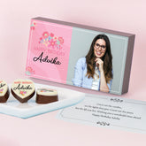 Birthday gift for wife with birthday chocolate gift photo