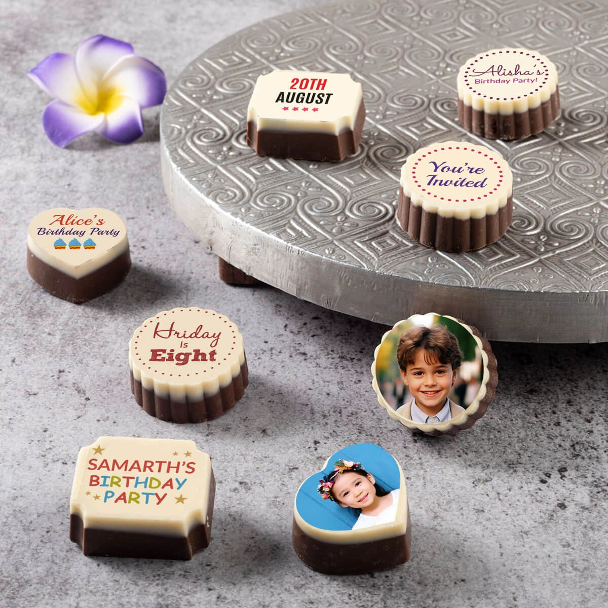 Birthday Invitation Chocolate Box 9
