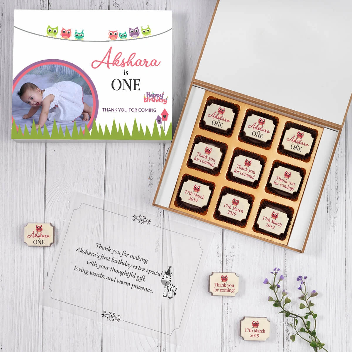 Wooden lid on 1st birthday birthday return gift ideas sample