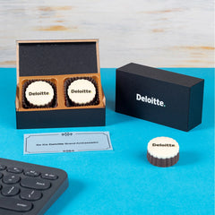 Corporate Gifts - 2 Chocolate Box - Printed Chocolates (Minimum 10 Boxes)