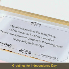 Unique Independence Day Gift (with Wrapped Chocolates)
