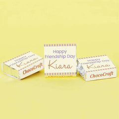 Personalised Friendship's Day Gift (with Wrapped Chocolates)
