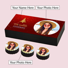 Photo Chocolate Personalised Christmas Gift