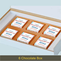 Special Friendship's Day Gift Personalised with Photo (with Wrapped Chocolates)