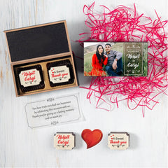 Anniversary Return Gifts - 2 Chocolate Box - All Printed Chocolates (Sample)