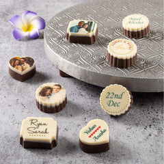 Wedding Return Gifts - 2 Chocolate Box - All Printed Chocolates (Sample)
