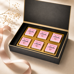 Personalised Chocolate Birthday Gift with Photo (with Wrapped Chocolates)