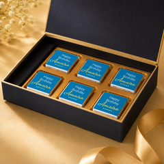 Splash of Colour Personalized Birthday Gift Box (with Wrapped Chocolates)