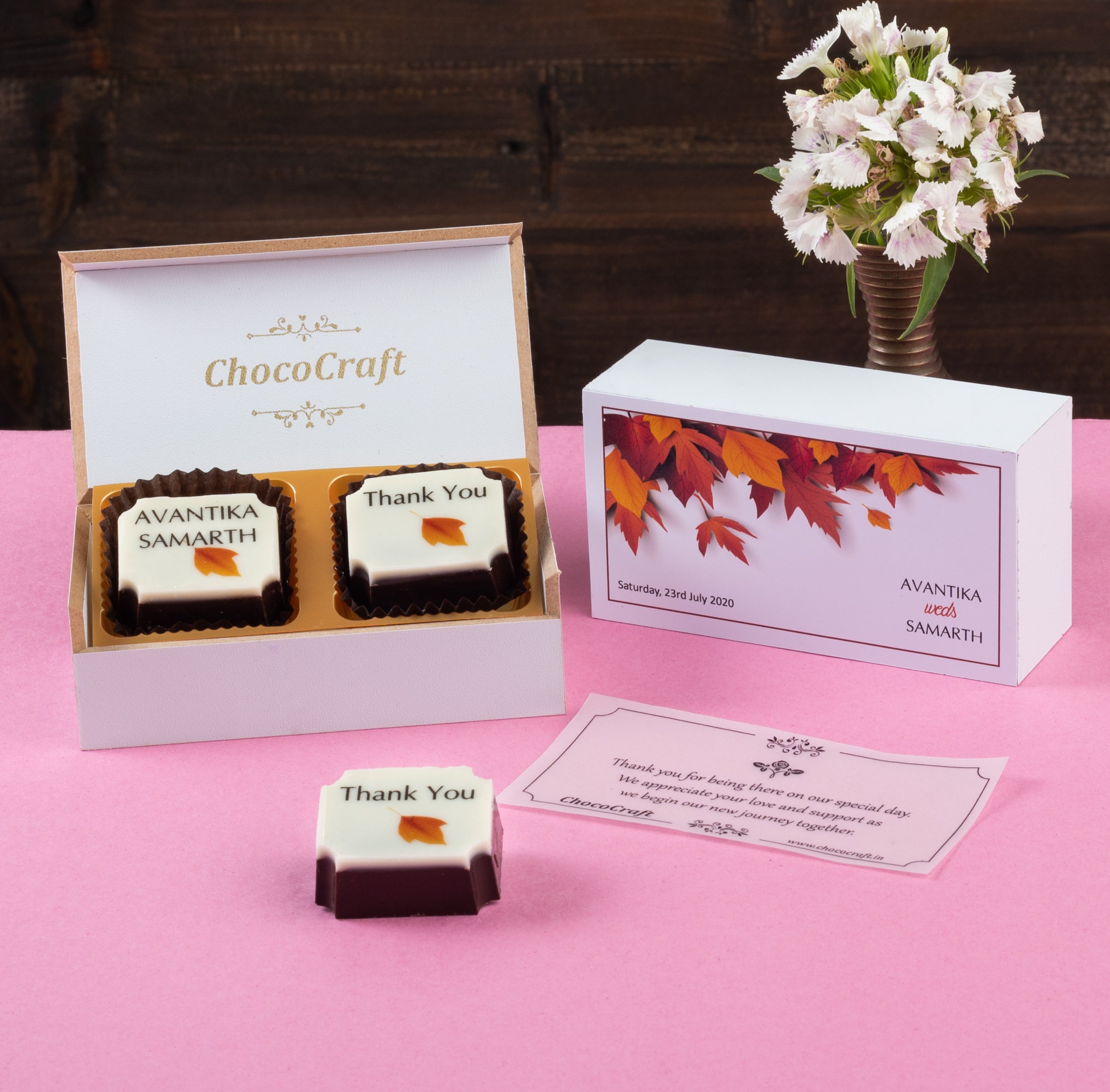 ChocoCraft Wedding Return Gift Box