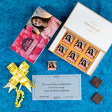 Special Valentine Gift Chocolate Box with Wrapped Chocolates (Contest Edition)