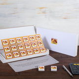 Corporate Gifts - 18 Chocolate Box - Wrapped Chocolates (Minimum 10 Boxes)