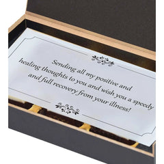 Get Well Gifts for Men: Personalized Get Well Soon Boyfriend Gifts with Printed Chocolates