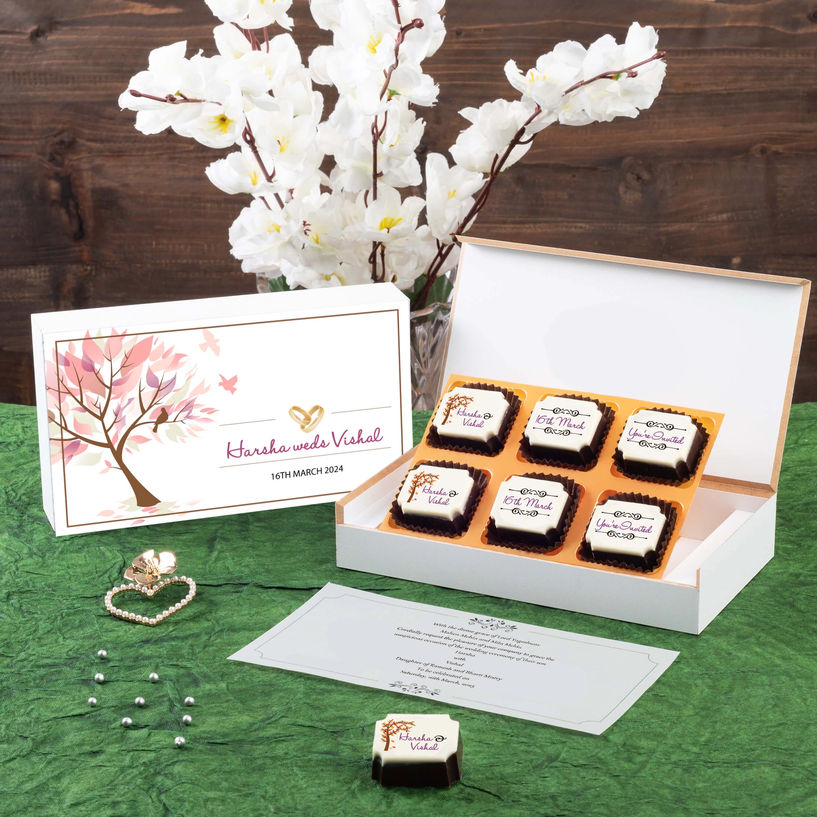 ChocoCraft Wedding Invitations