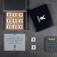 Corporate Gifts - 9 Chocolate Box - Wrapped Chocolates (Sample)